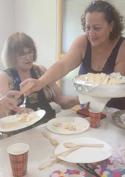 repas entre bénévoles