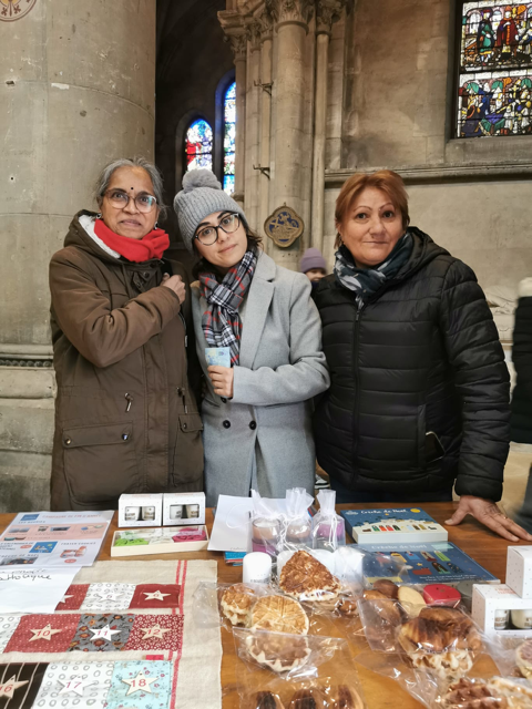 Vente de madeleine et gaufre