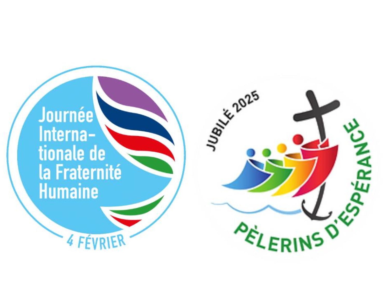 logos jubilé et journée fraternité